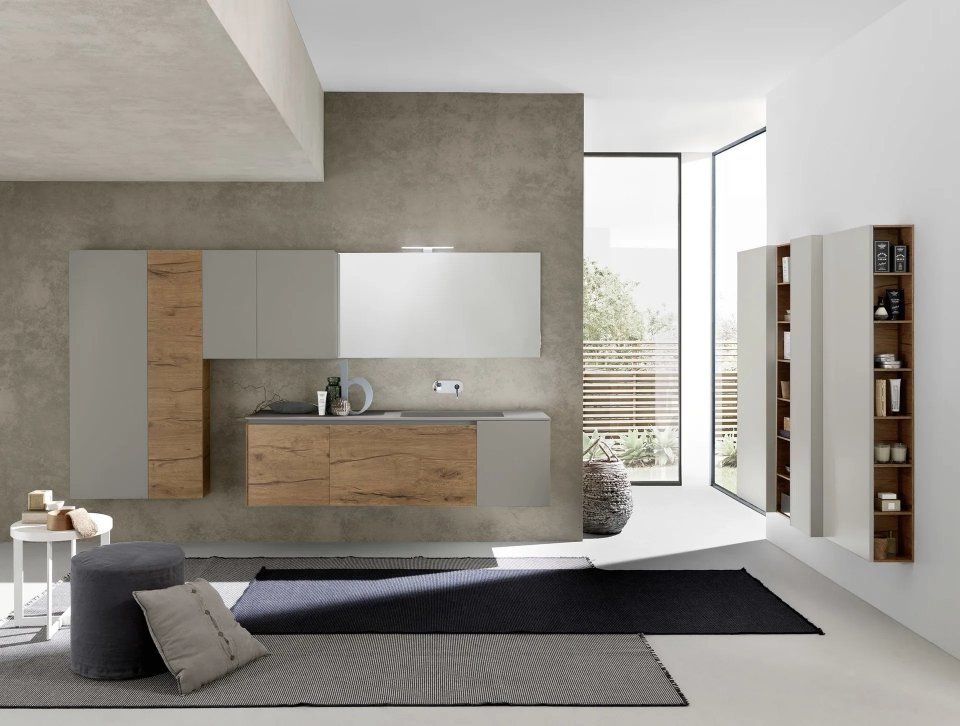 Mobili in legno bagno