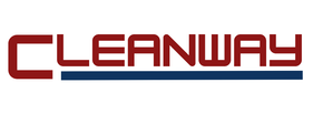 My Cleanway, Inc. The cleanway logo is red and blue on a white background.