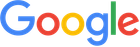 Google logo in blue, red, yellow, and green lettering on a white background