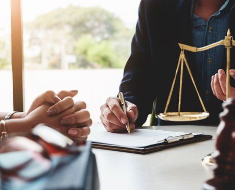 Lawyer and Client — Afton, MN — Afton Law Office Lawyer and Client — Afton, MN — Afton Law Office
