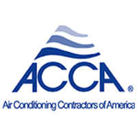 ACCA logo with blue text and wave graphic above, 