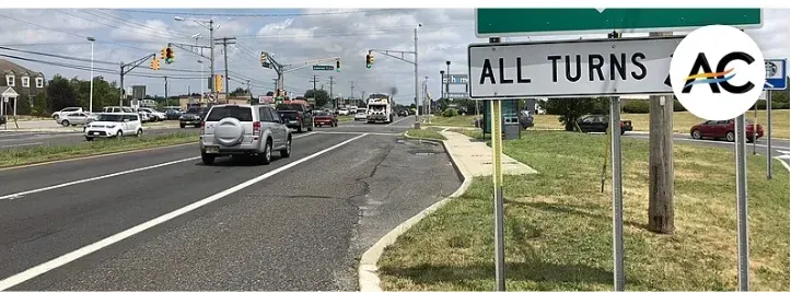 Road with cars,