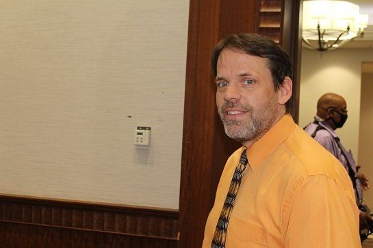 Jon, 5-years of service recognized employee