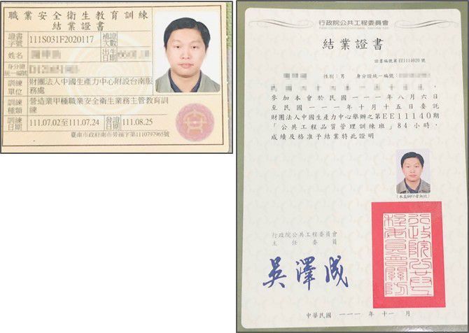 證書