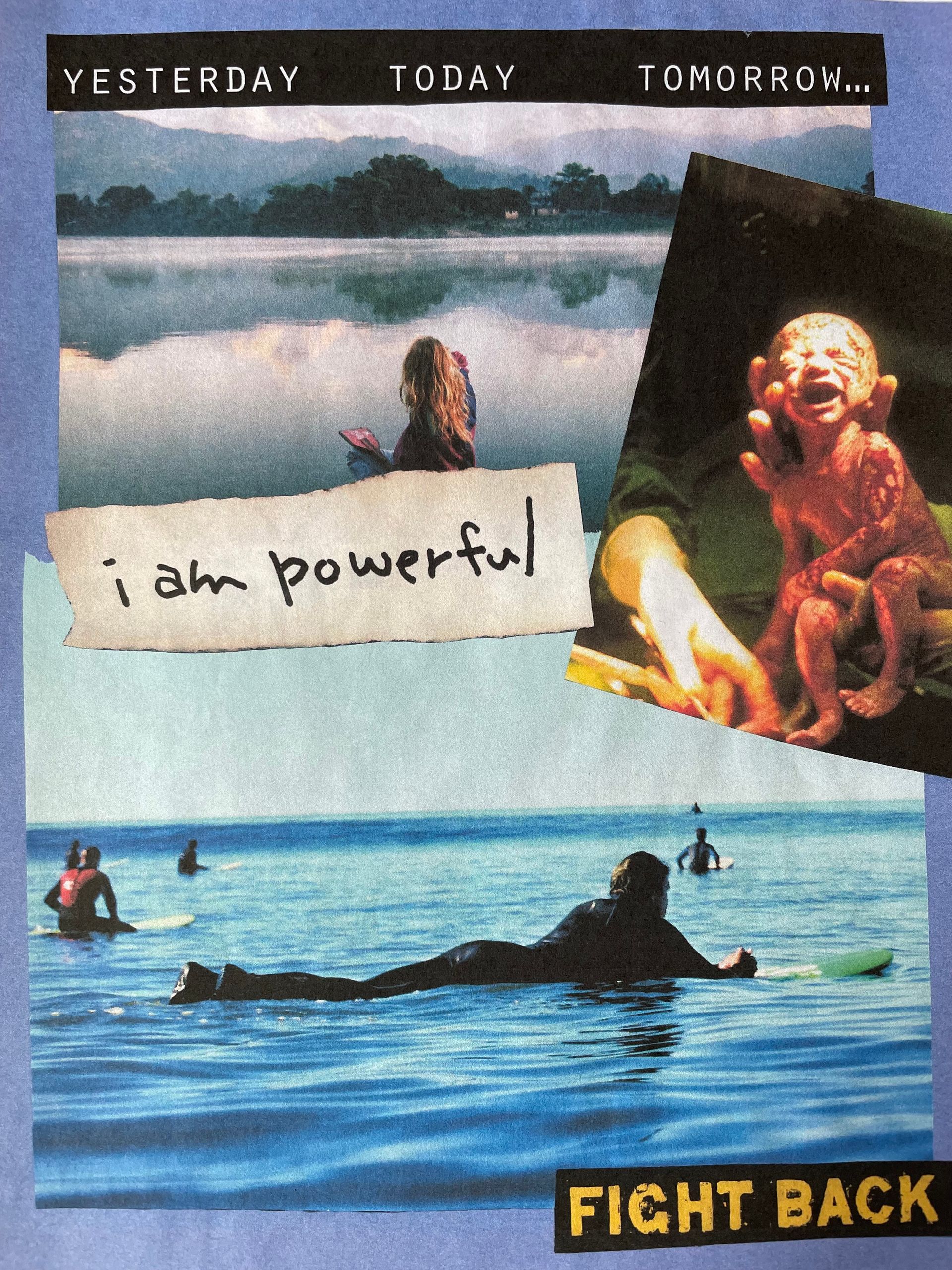eating disorder collage by Josie Munroe