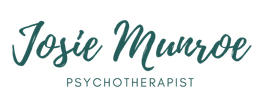 Josie Munroe psychotherapist logo in dark teal