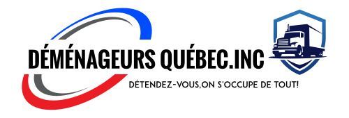 Déménageurs local et longue distance Logo Déménageurs Québec inc. Déménagement partout au Quebec. Residentiel et commerciale.