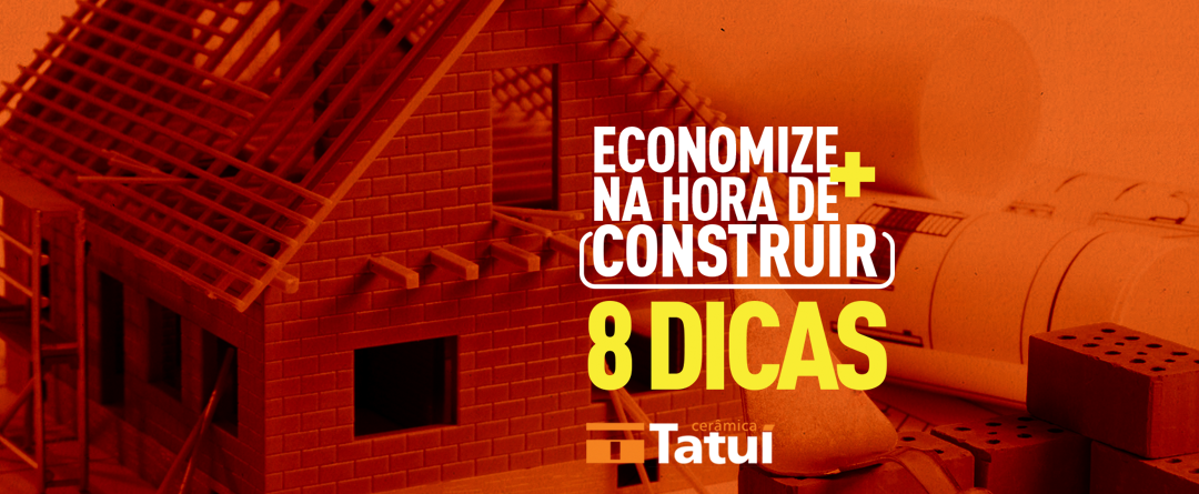 Uma foto de uma casa em construção com as palavras `` economize na hora de construir '' escritas nela.