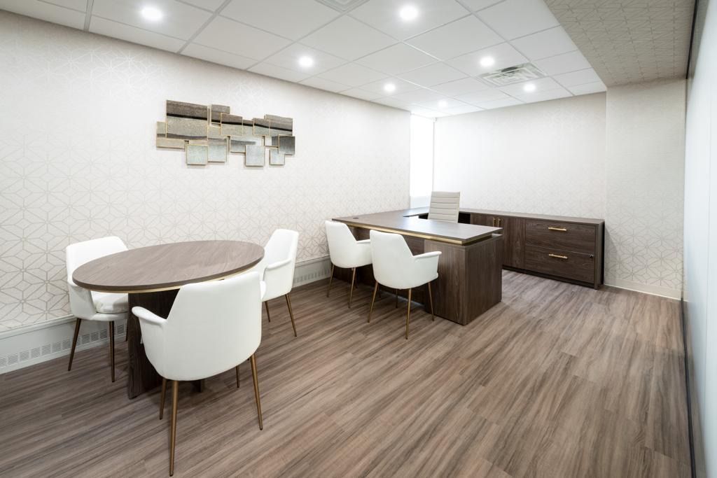 Newly renovated admissions office at AristaCare at Parkside Linden NJ