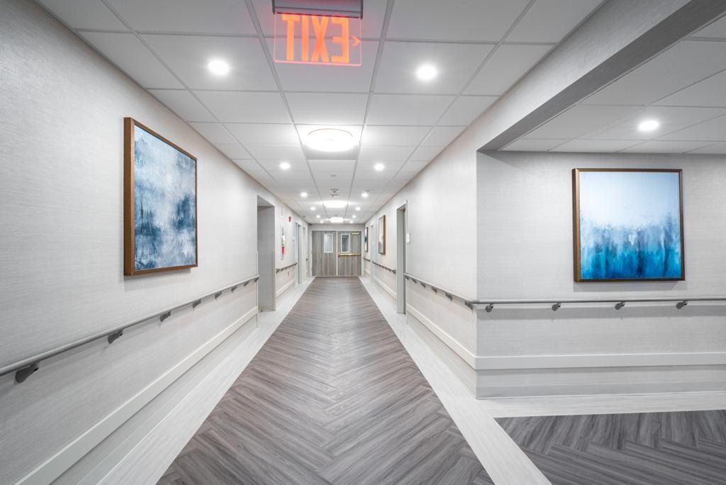 Newly renovated sub-acute rehabilitation unit at AristaCare at Parkside Linden NJ