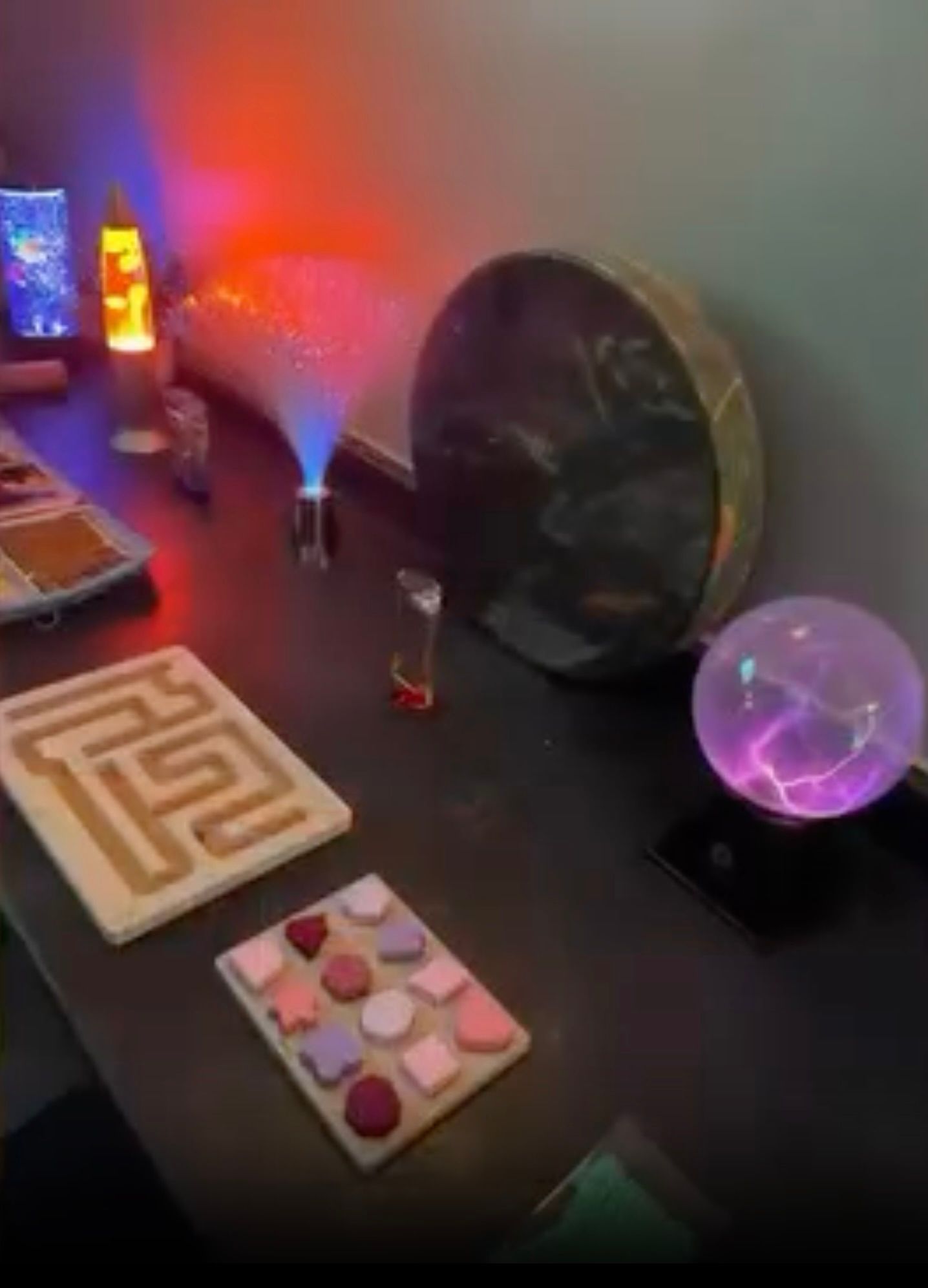 New sensory room for dementia care at AristaCare at Parkside Linden NJ