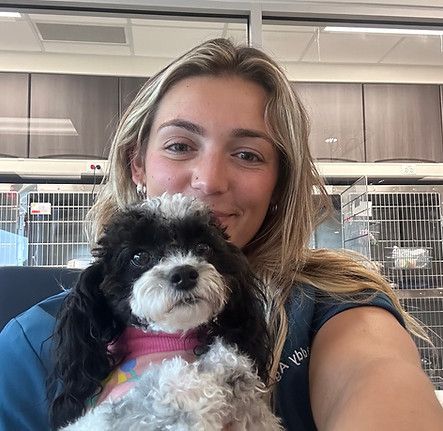 Maddy Agresti with Lil Lady