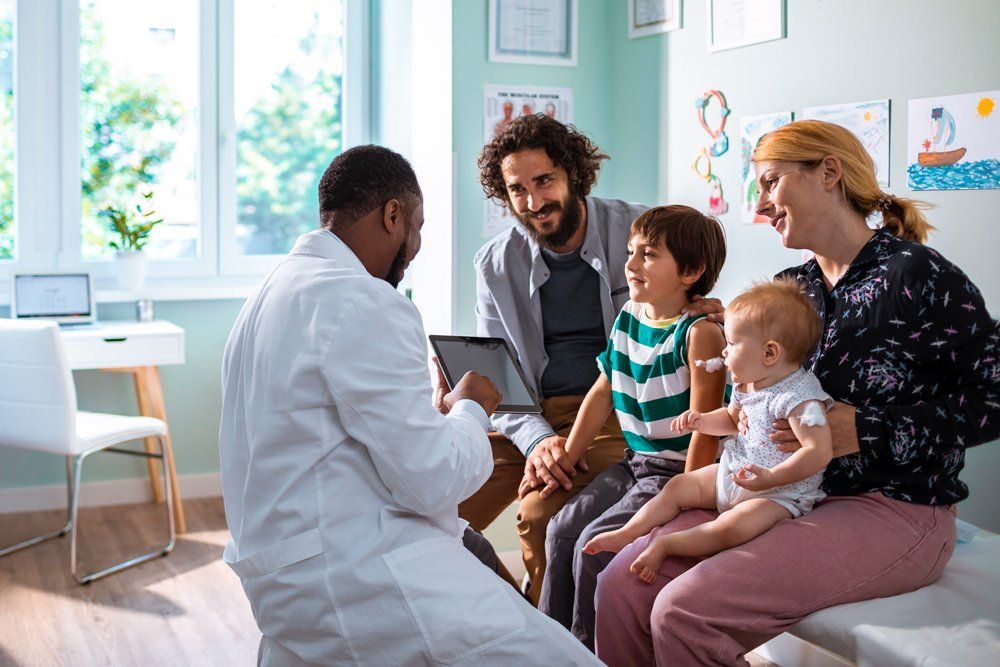 Family Visiting Pediatrician — Scottsdale, AZ — J.B. Martin Insurance Agencies Family Visiting Pediatrician — Scottsdale, AZ — J.B. Martin Insurance Agencies