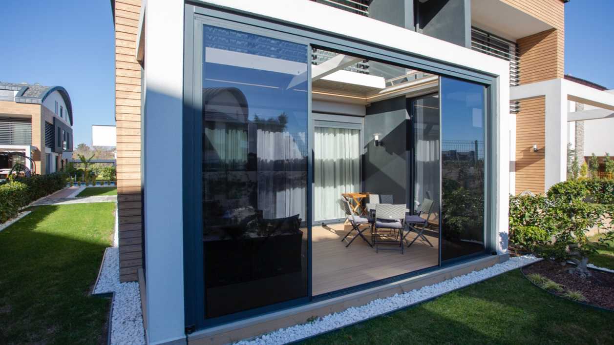 Innglassing, skyveglass