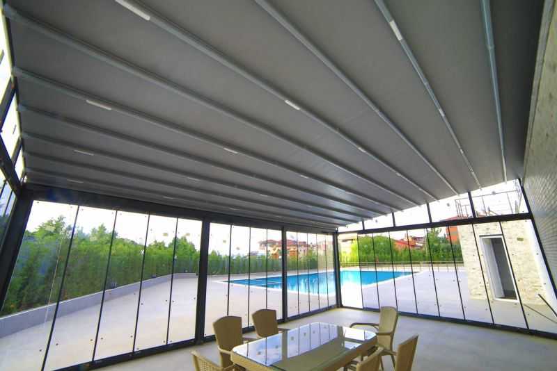 Folde Pergola Innglassing