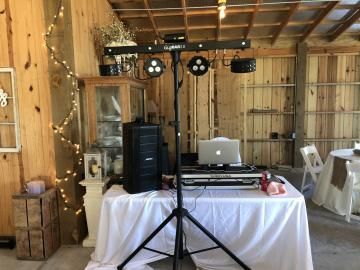 wedding dj booth