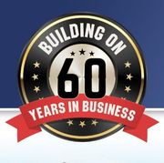 Building On 60 Years In Business Logo