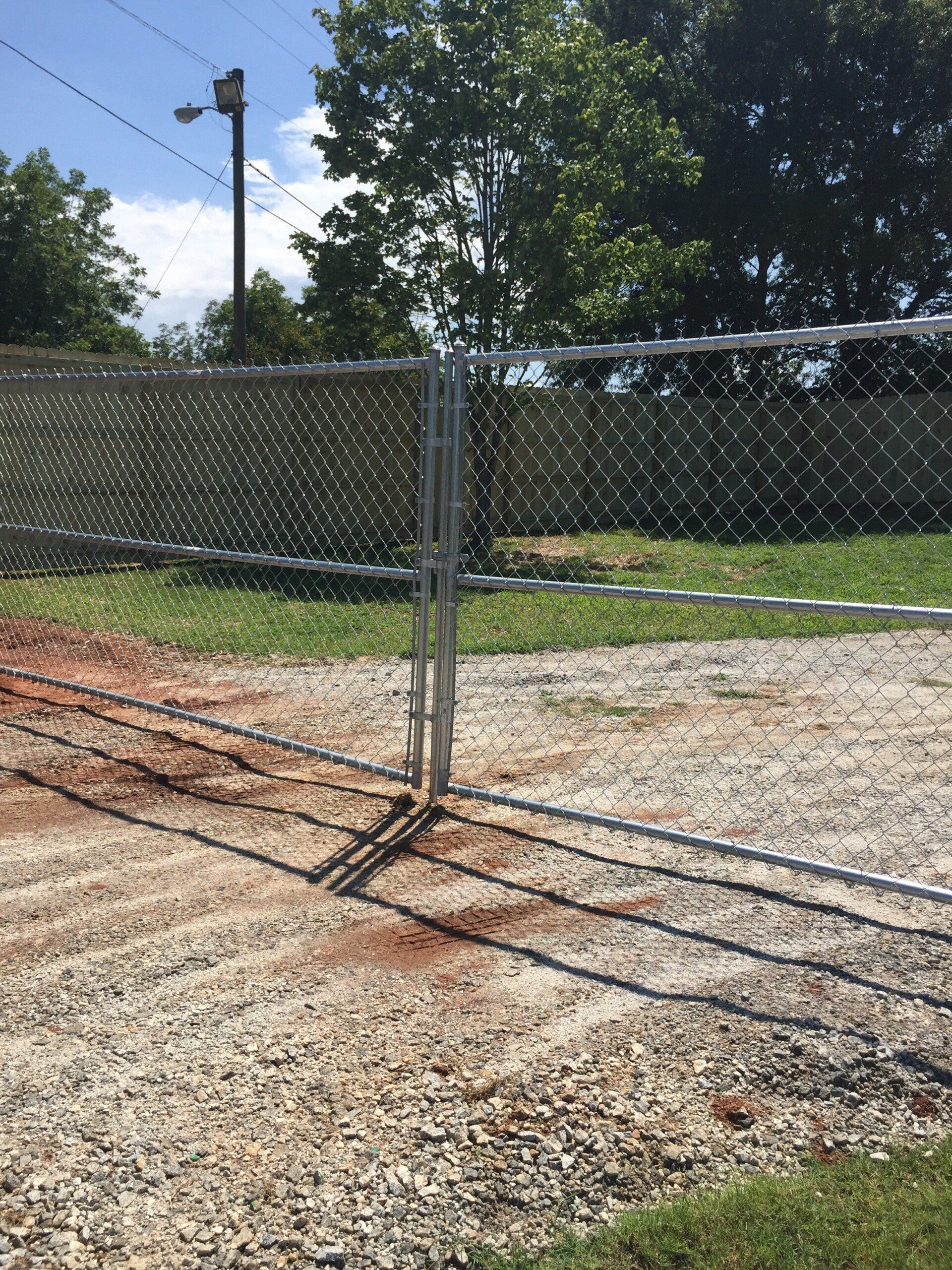 Metal Fence — Covington, GA — Barbara's Fence Company, Inc.