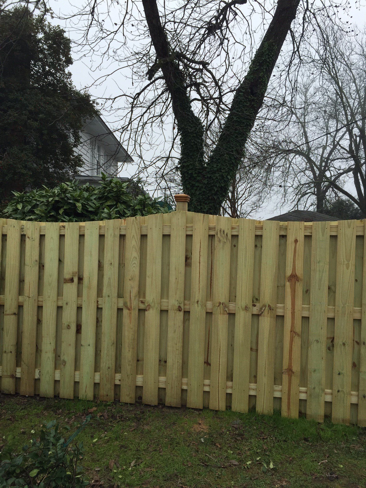 Yellow Fence — Covington, GA — Barbara's Fence Company, Inc.