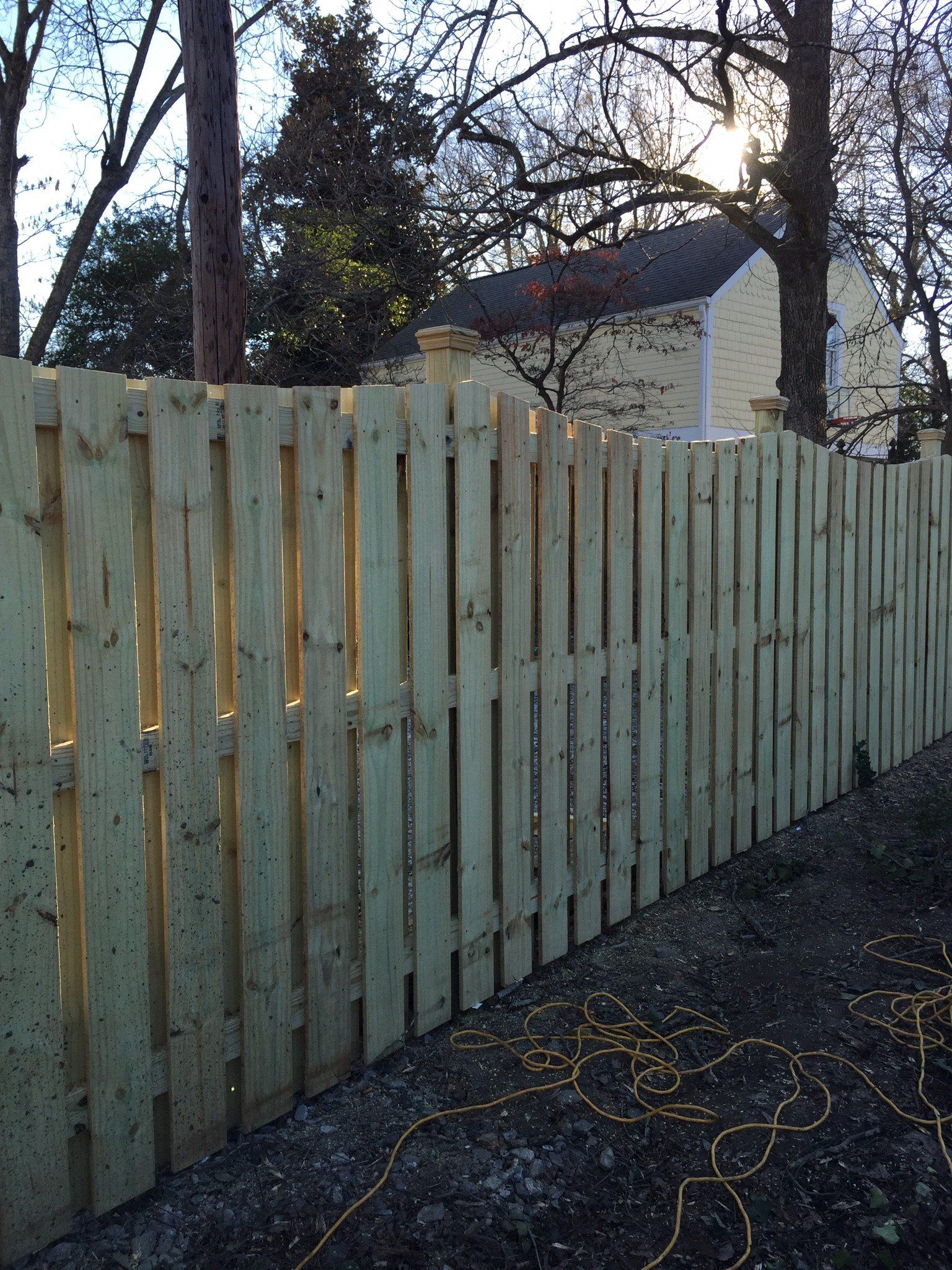 Wood Fence — Covington, GA — Barbara's Fence Company, Inc.