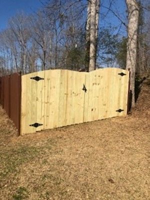 Wooden Fence Middle Of Field — Covington, GA — Barbara's Fence Company, Inc.