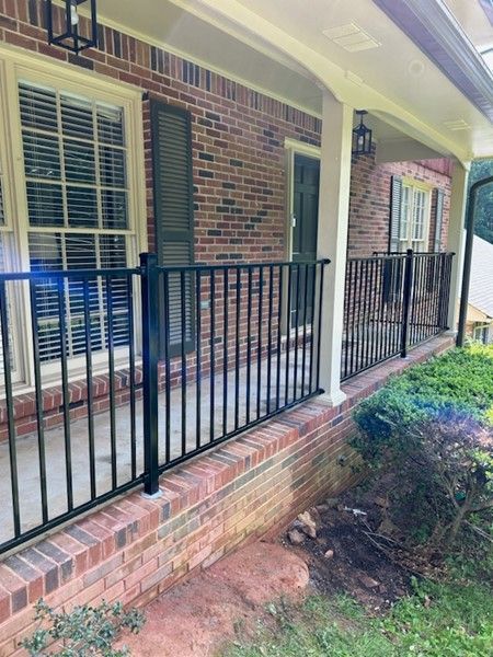 Brick House — Covington, GA — Barbara's Fence Company, Inc.