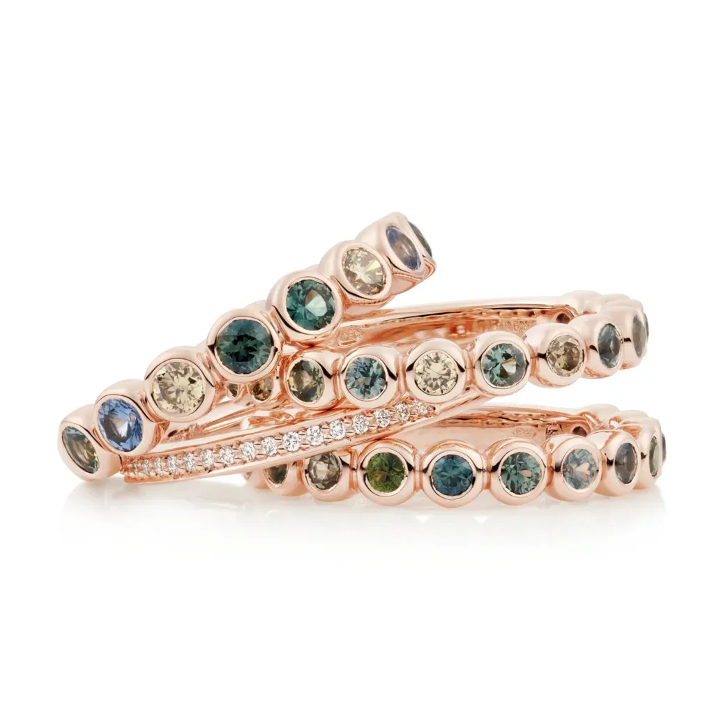 stapel bron confetti ringen