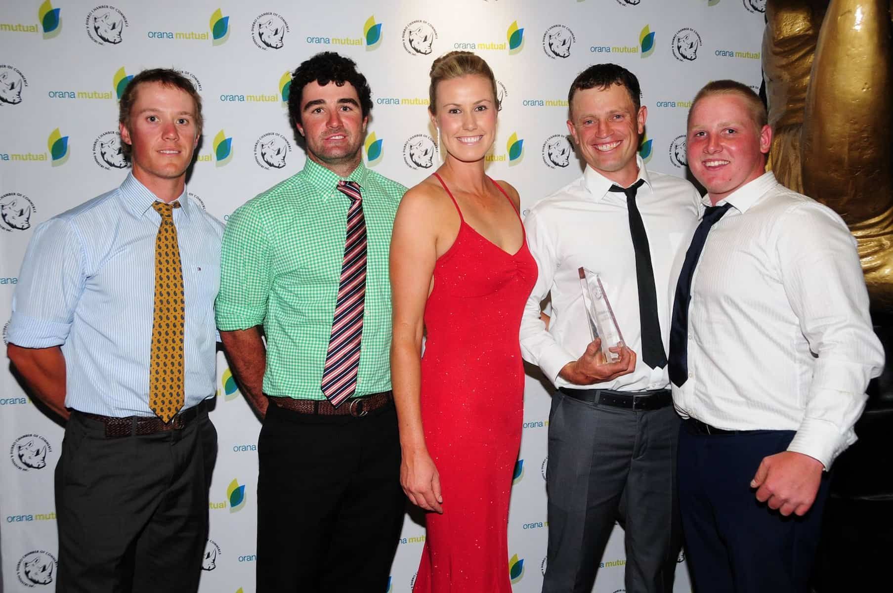 Sam, Ian(Director), Harry And Kaleb Winning An Award — GPS Plumbing, Drainage & Gasfitting In Dubbo, NSW