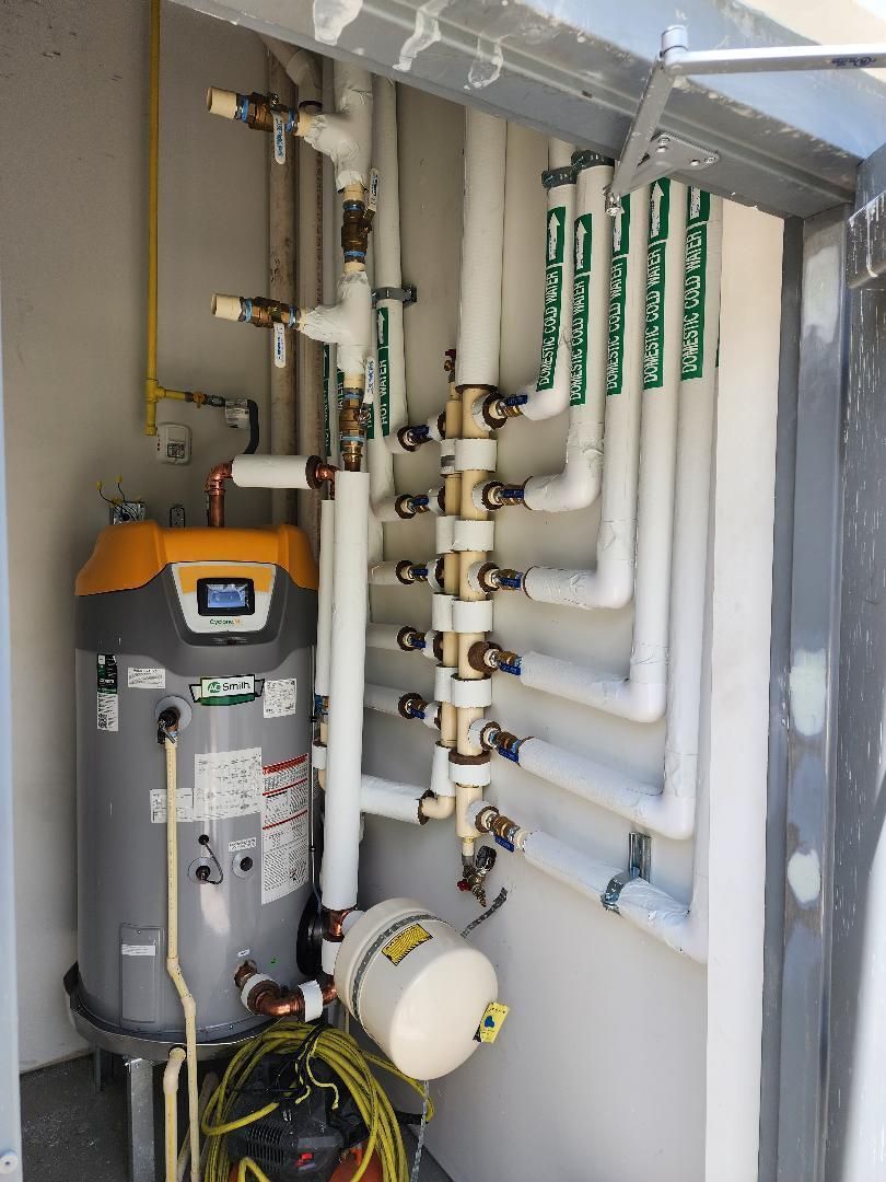 A Bunch of Pipes Connected to White Pipes - Clay County, FL  - Clay County Master Plumbing, LLC