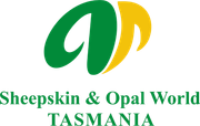 Hobart Sheepskin and Opal World-logo