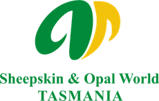 Hobart Sheepskin and Opal World-logo