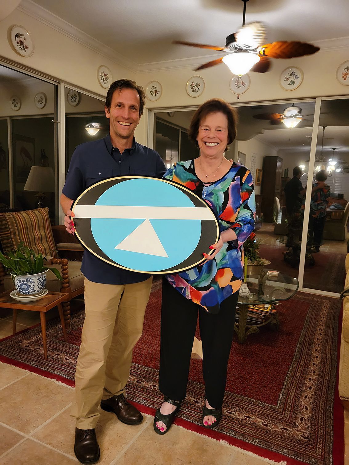 GTO Balance Board and Nancy C.