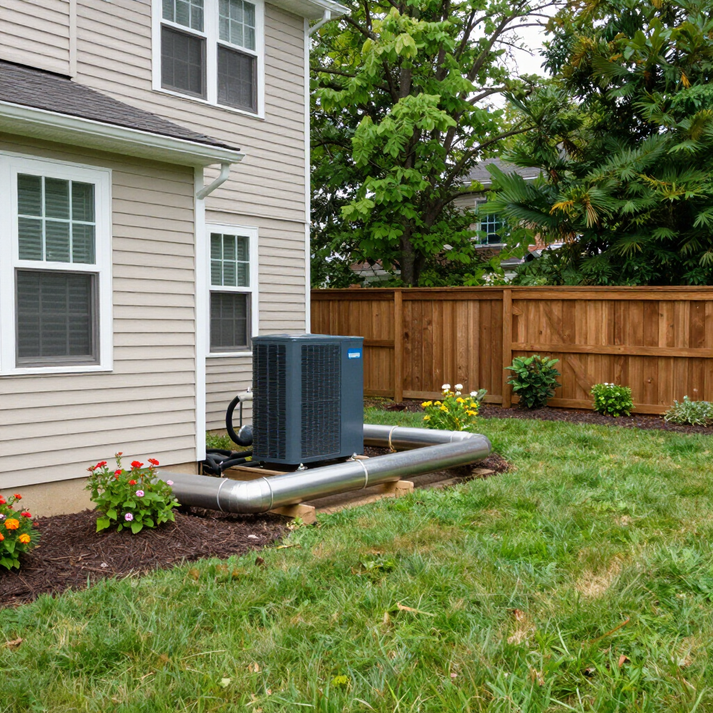 Geothermal systems excel by extracting warm air from your home