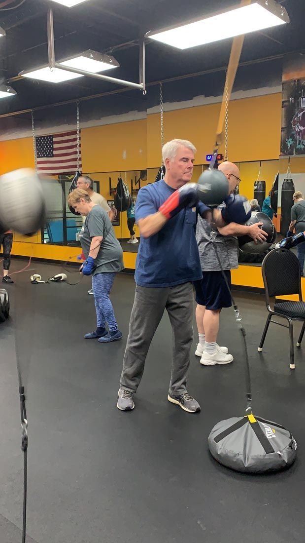 Training boxing