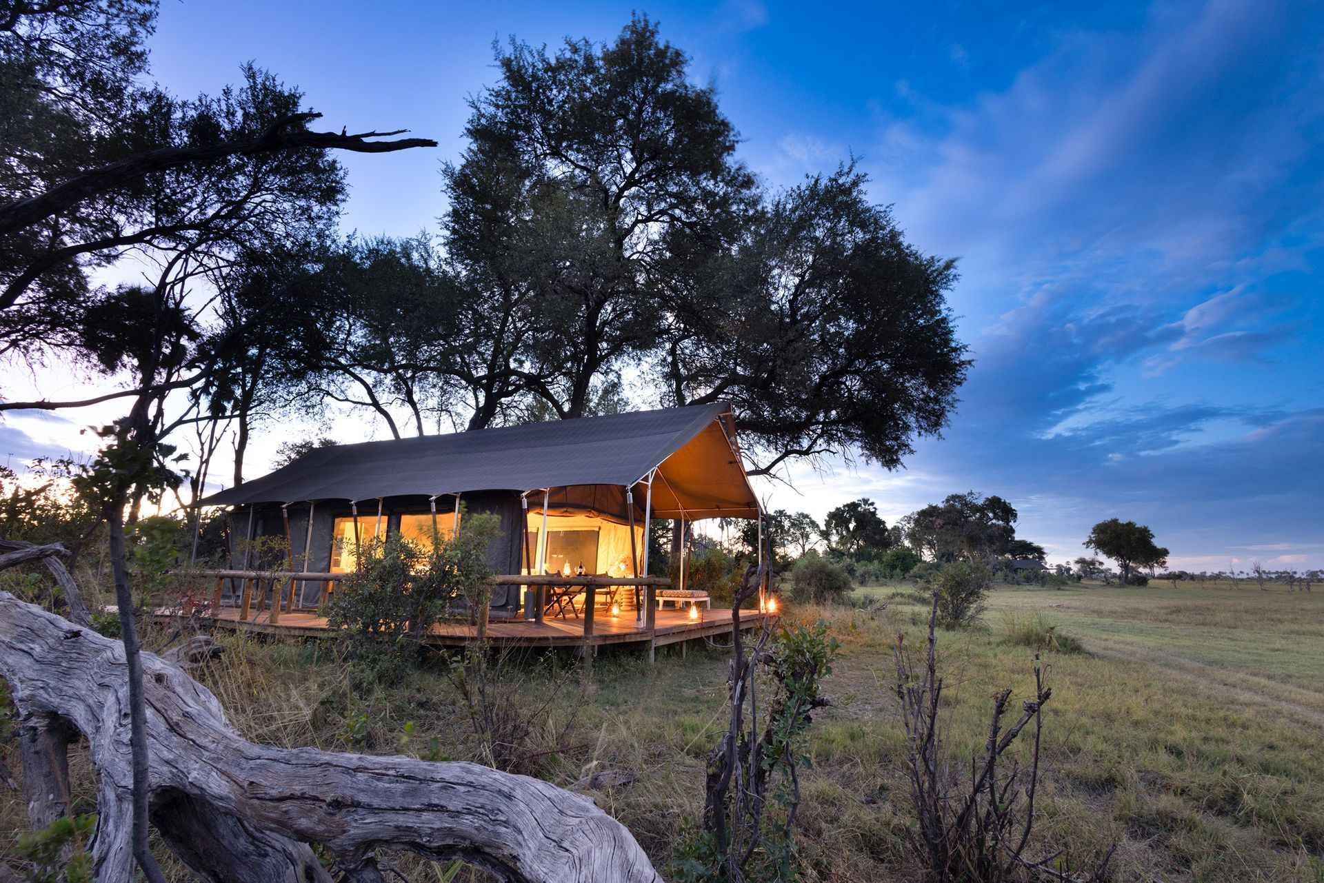 Gomoti Plains Camp with Awake in the Wild