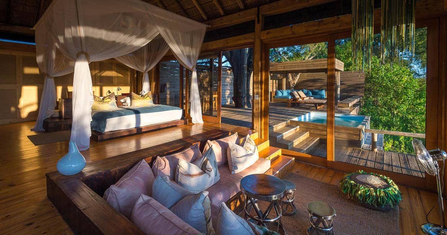 vumbura plains camp with Awake in the Wild