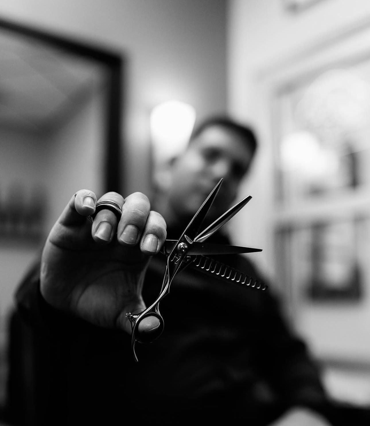 Founder detail at Palmetto Barber Studio