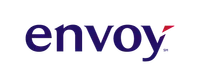 The envoy logo is blue and red on a white background.