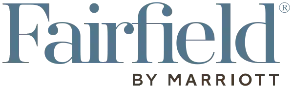 The fairfield by marriott logo is shown on a white background.