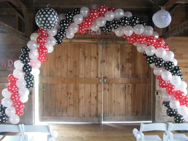 Balloon Arches, Columns and Theme Decor