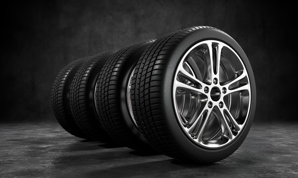 A Stack Of Tires — Border Bandag Tyre Service In Albury, NSW