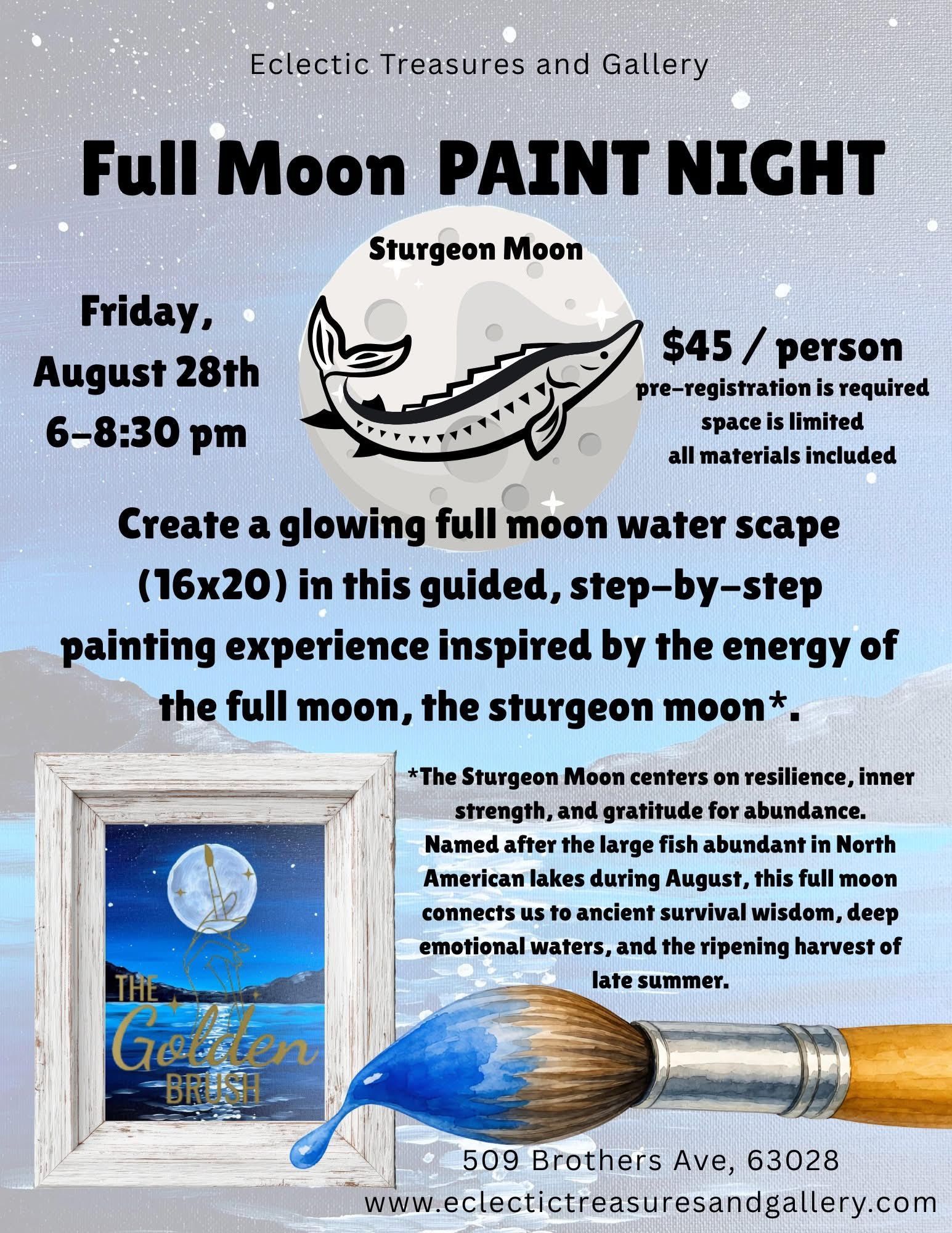 Full Moon Paint Night