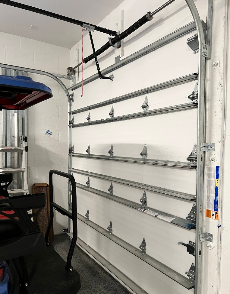 White Garage Door