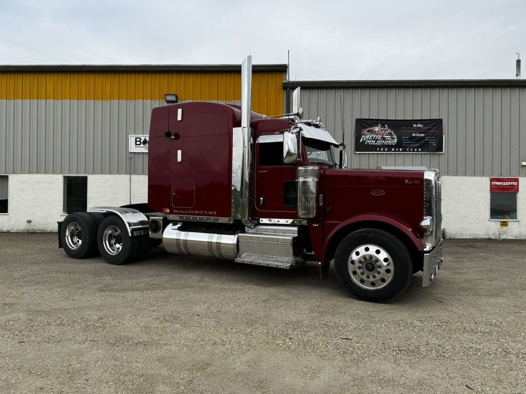 Photo of a Shiny truck polished by Alberta Metal Polishing