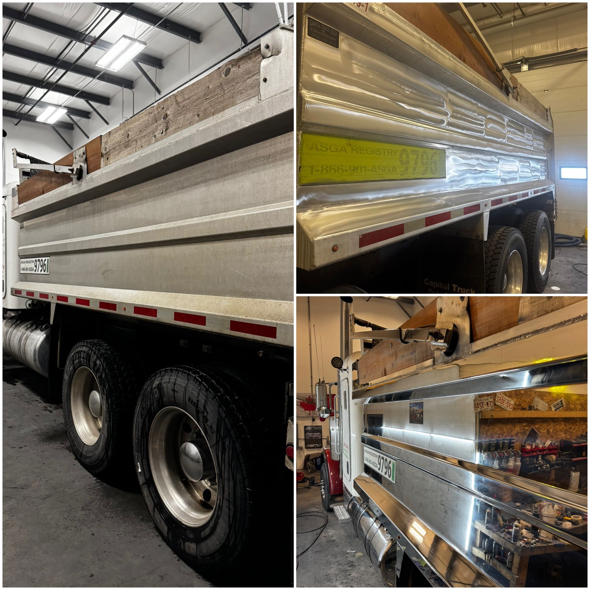 Gravel Box Polished by Alberta Metal Polishing in Red Deer
