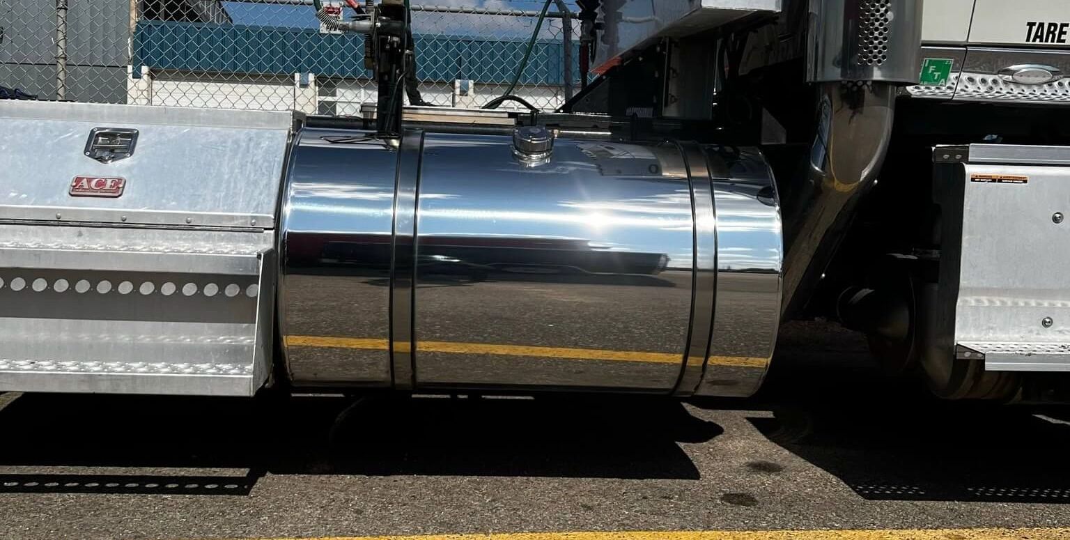 Fuel Tank Polished by Alberta Metal Polishing in Red Deer