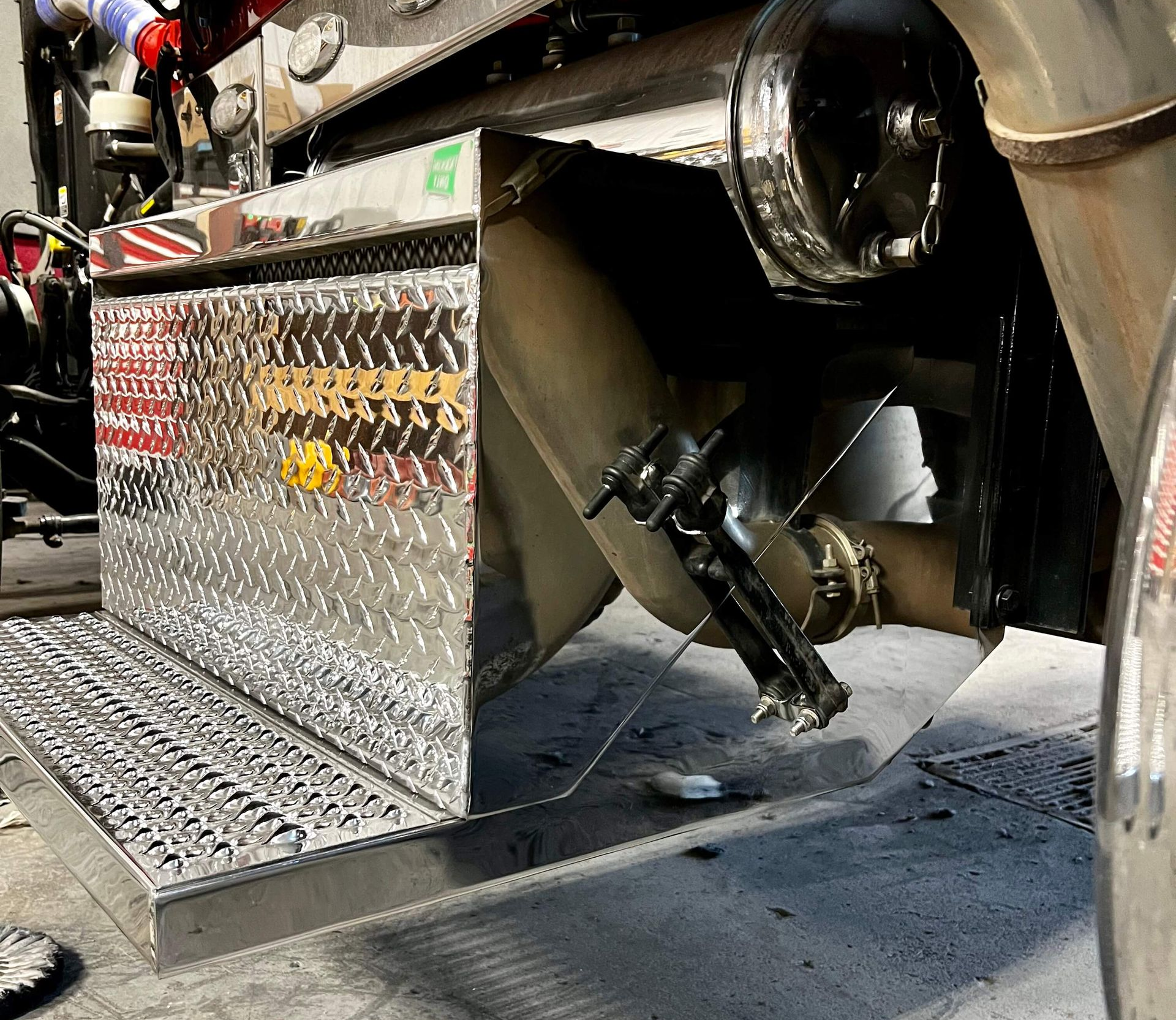 Polished Fuel Tank