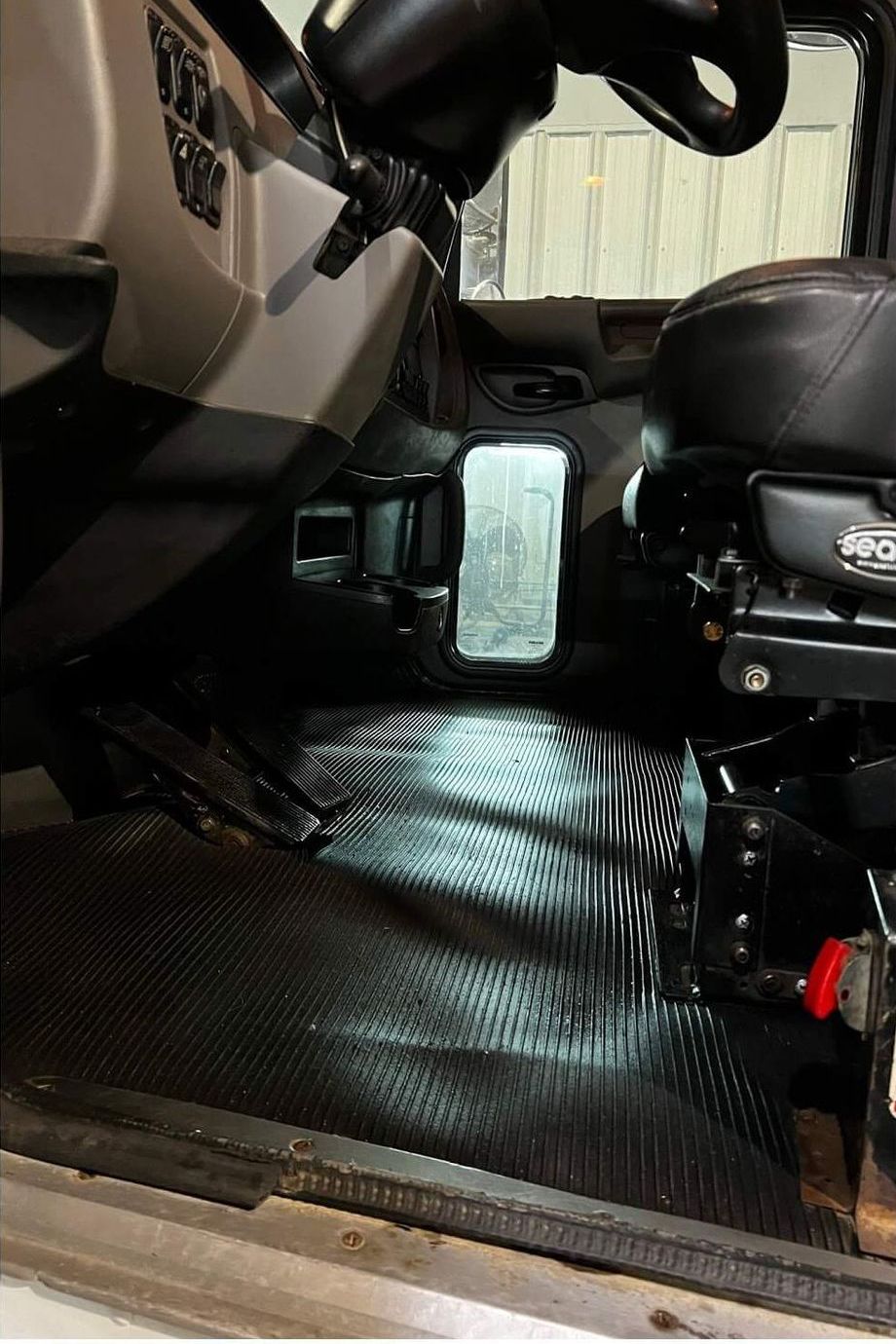 Detailed Semi Truck Interior by Alberta Metal Polishing in Nisku