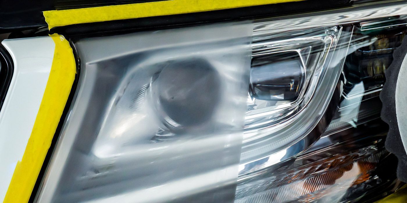 Headlight Restoration by Alberta Metal Polishing in Backfalds