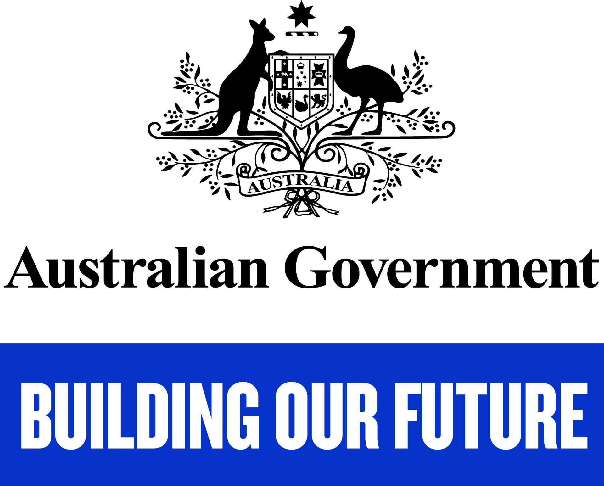 Australian Government logo with coat of arms, 